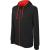 Contrast hooded zip kablre